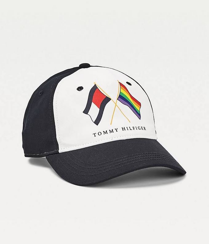 TOMMY HILFIGER Casquette pride cap blanc Mixte