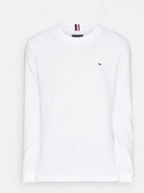 TOMMY HILFIGER T-SHIRT Enfant Garçon Basic Crew Neck Blanc