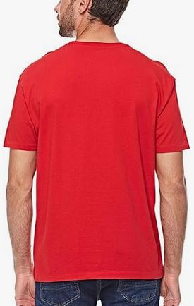 RALPH LAUREN T-SHIRT Homme Poche Aragon Rouge