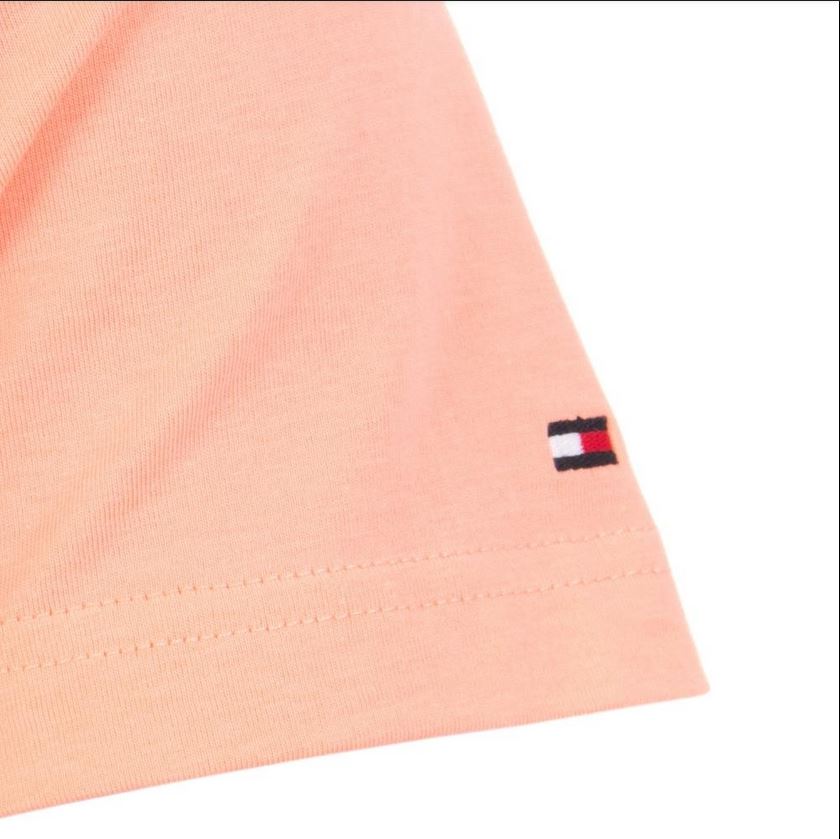 TOMMY HILFIGER T-SHIRT Homme CORP HILFIG orange