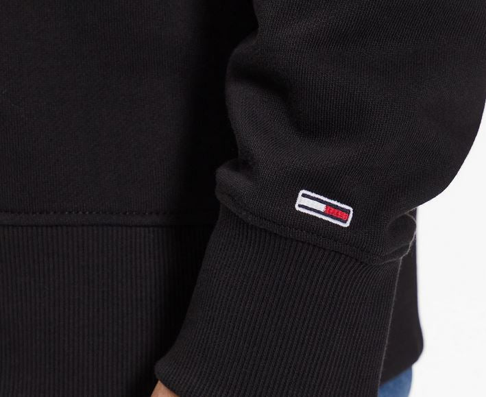 TOMMY JEANS SWEAT Homme college pop Noir