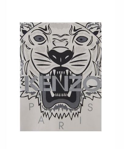 KENZO T-SHIRT Homme Tigre Blanc Mat