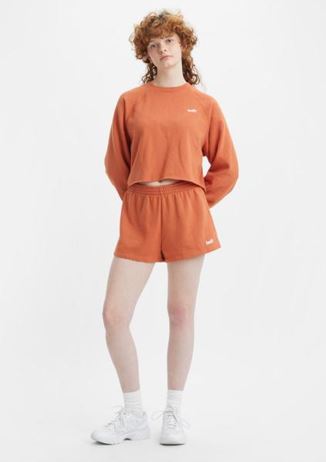 LEVI'S Short Femme marron