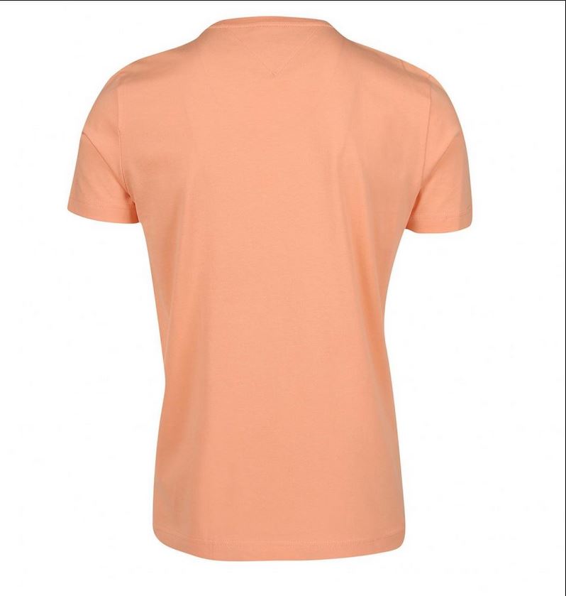TOMMY HILFIGER T-SHIRT Homme CORP HILFIG orange