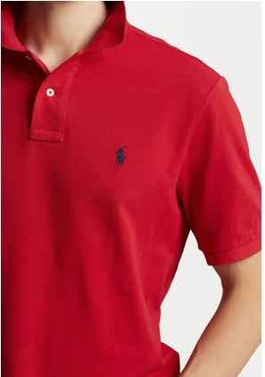 RALPH LAUREN Polo Homme Classic rouge petit logo