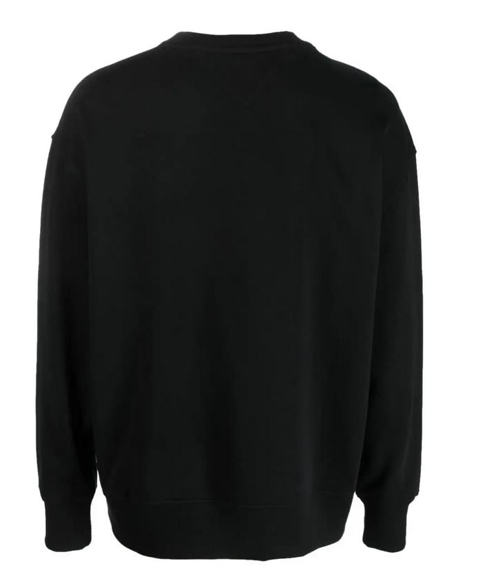 TOMMY JEANS SWEAT Homme college pop Noir