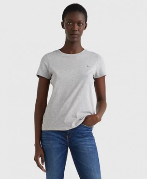 TOMMY JEANS HAUT Femme TJW original TR gris