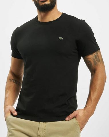 LACOSTE T-SHIRT Homme noir BASIC