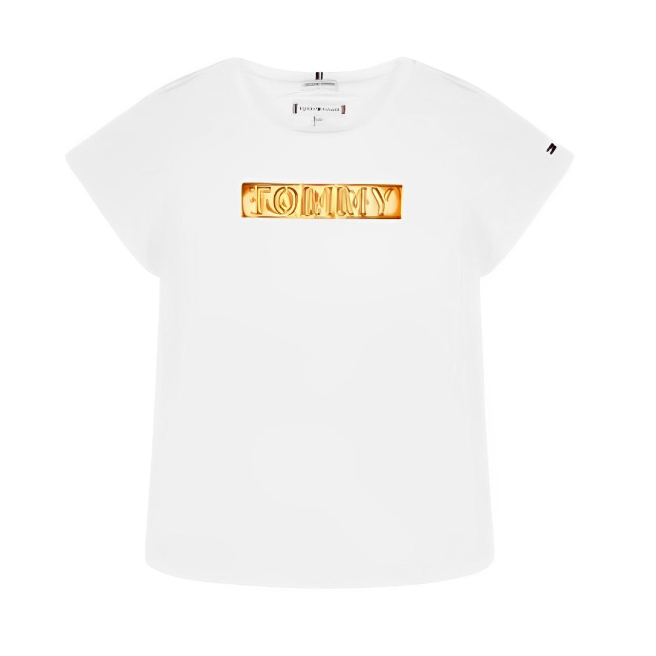 TOMMY HILFIGER T-SHIRT Enfant blanc Foil Label
