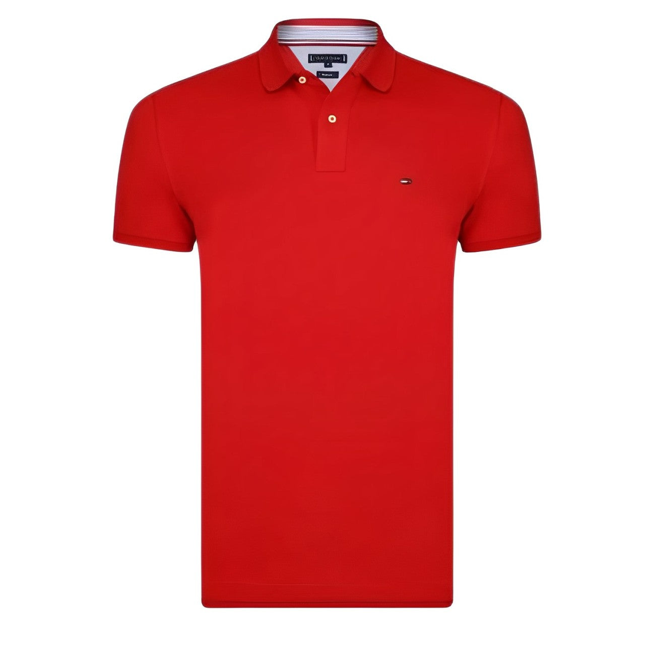 TOMMY HILFIGER Polo Homme Classic slim fit rouge