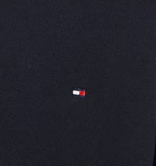 TOMMY HILFIGER Sweat Homme petit logo Marine
