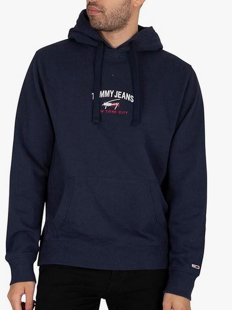 TOMMY JEANS Homme Timeless Tommy 0208 Bleu Marine
