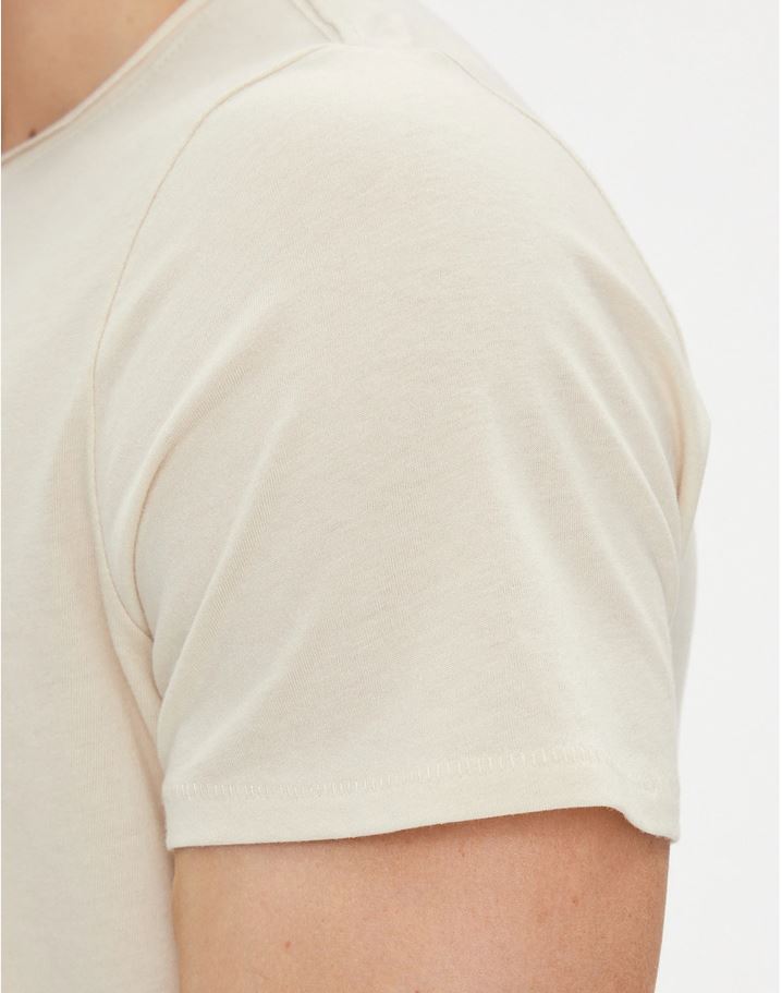TOMMY JEANS T-SHIRT XSLIM Homme beige