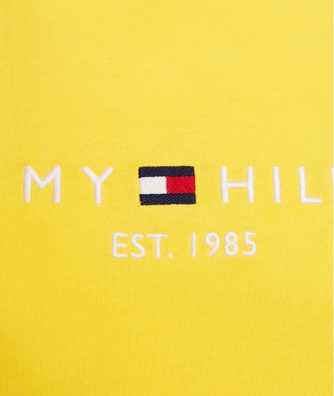 TOMMY HILFIGER T-SHIRT Homme est 1985 Jaune