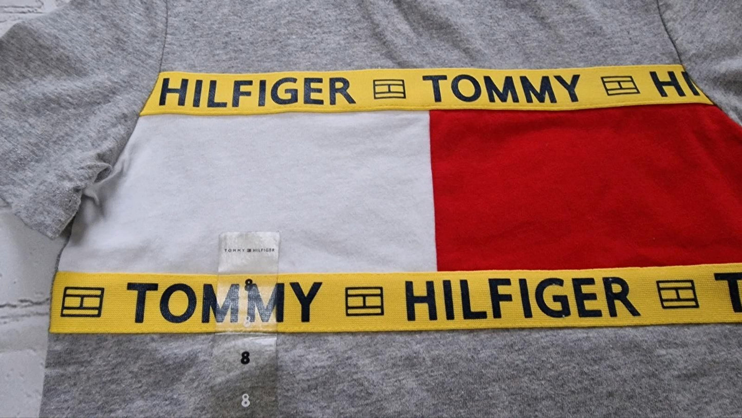 TOMMY HILFIGER T-SHIRT Enfant Garçon gris