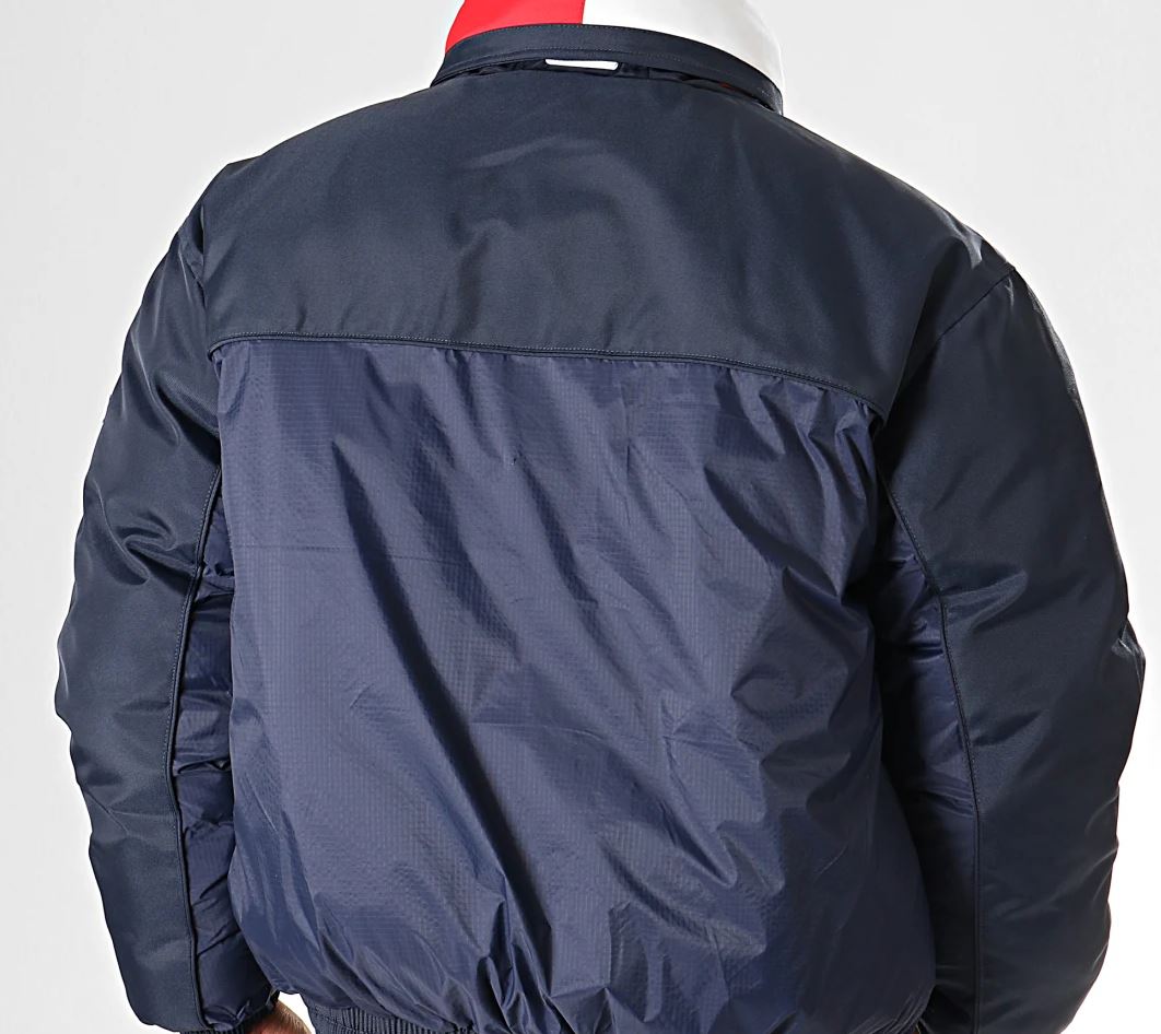 TOMMY JEANS Blouson Homme Branded Collar Marine