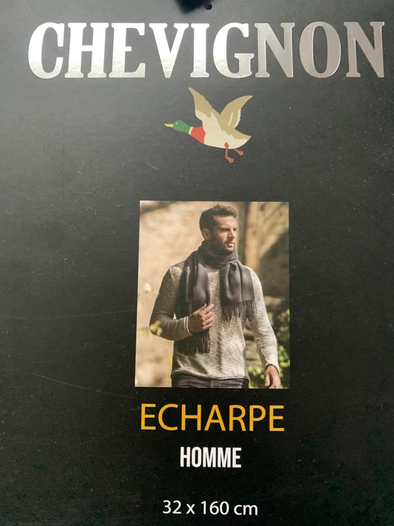 CHEVIGNON Echarpe Gris homme