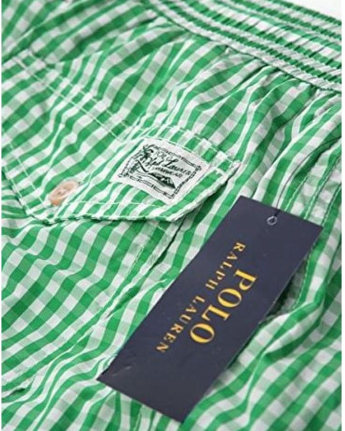 RALPH LAUREN Short de Bain Homme Vert
