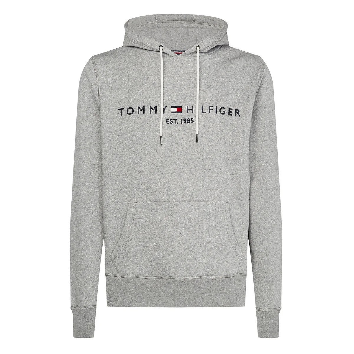 TOMMY HILFIGER SWEAT A CAPUCHE Homme Gris est 1985