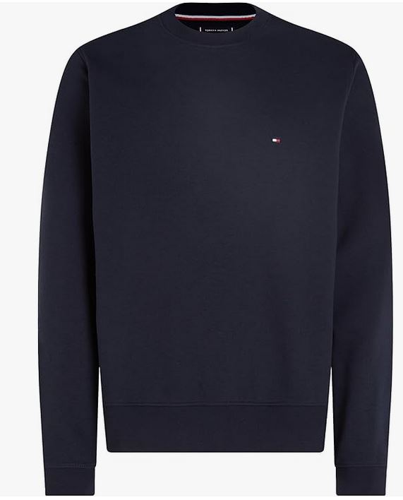 TOMMY HILFIGER Sweat Homme petit logo Marine