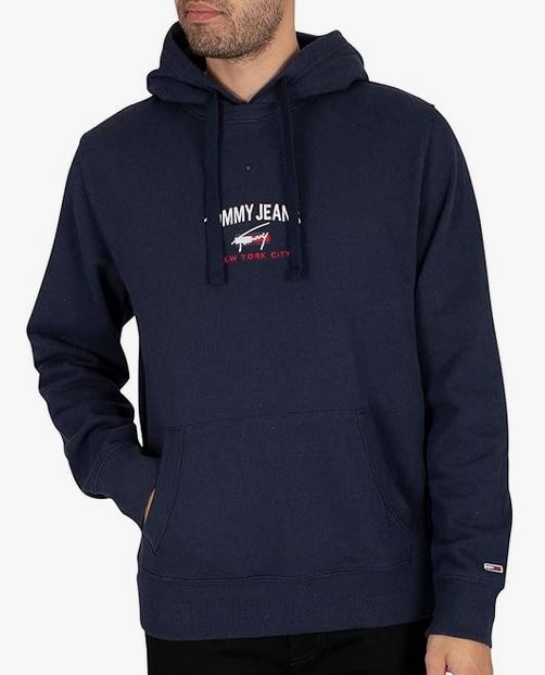 TOMMY JEANS Homme Timeless Tommy 0208 Bleu Marine