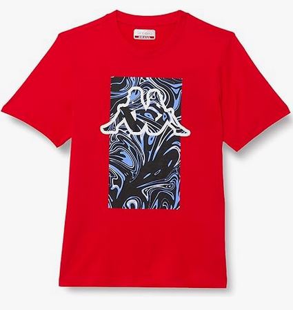 KAPPA T-SHIRT Homme Rouge EZIO BAR