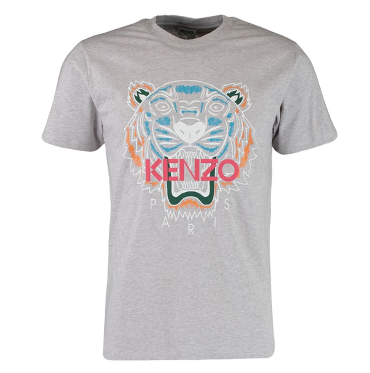 KENZO T-SHIRT Homme tigre gris