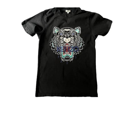 KENZO T-SHIRT Homme tigre noir