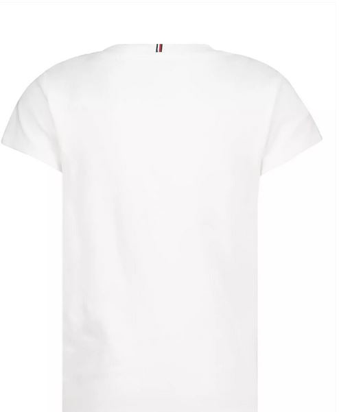 TOMMY HILFIGER T-SHIRT Enfant Fille Right arrow Blanc