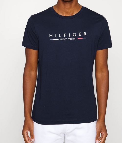 TOMMY HILFIGER T-SHIRT Homme New York marine