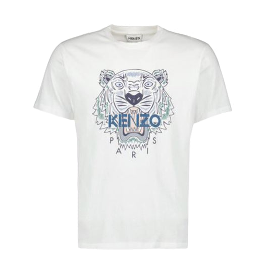 KENZO T-SHIRT Homme tigre blanc