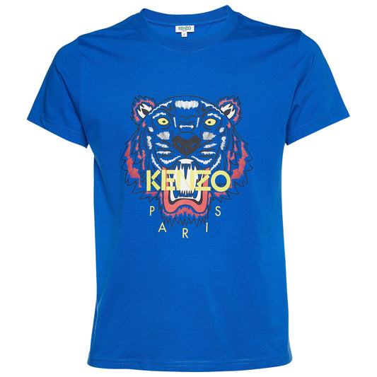 KENZO T-SHIRT Homme Tigre bleu