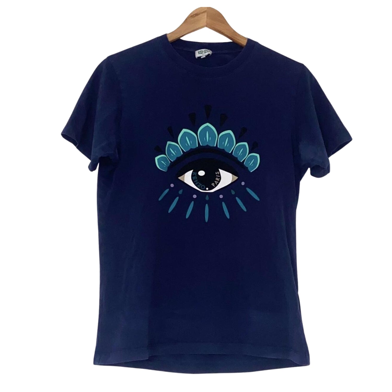 KENZO T SHIRT Femme marine logo oeil Dark Fashion