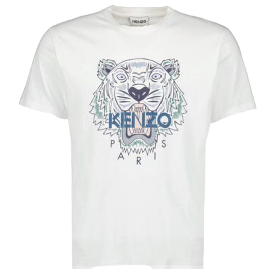 KENZO T-SHIRT Homme tigre blanc