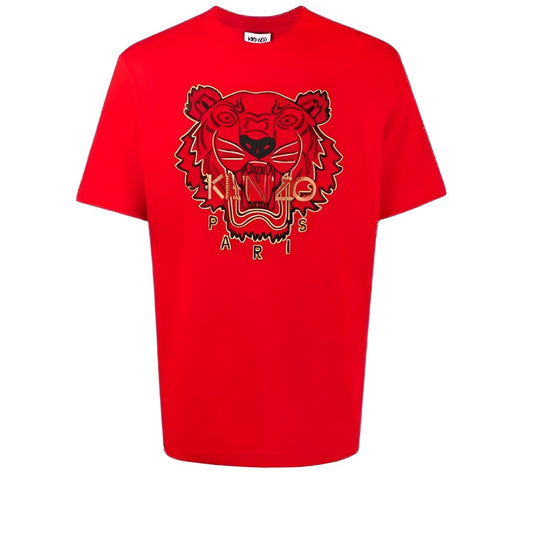 KENZO T-SHIRT Homme tigre rouge