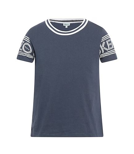 KENZO T-SHIRT Femme marine logo Kenzo sur les manches