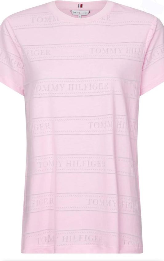 TOMMY HILFIGER HAUT Femme viola Rose