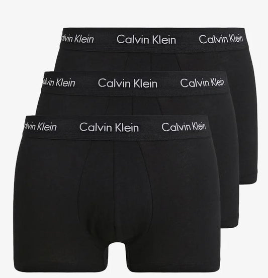 Calvin Klein Sous Vêtement Homme  Underwear Noir  3 PACK