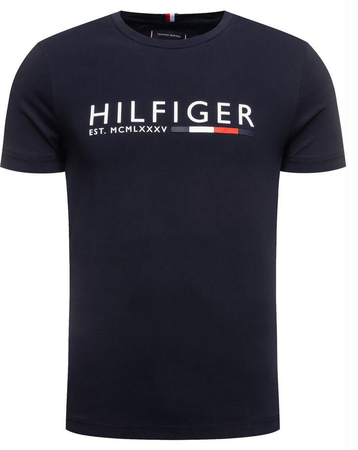 TOMMY HILFIGER T-SHIRT Homme MCMLXXV Marine