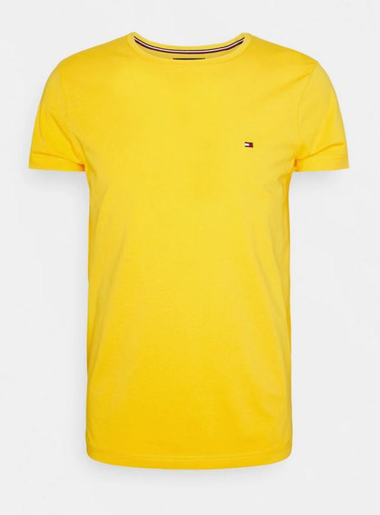 TOMMY HILFIGER T-SHIRT Homme original Vivid jaune