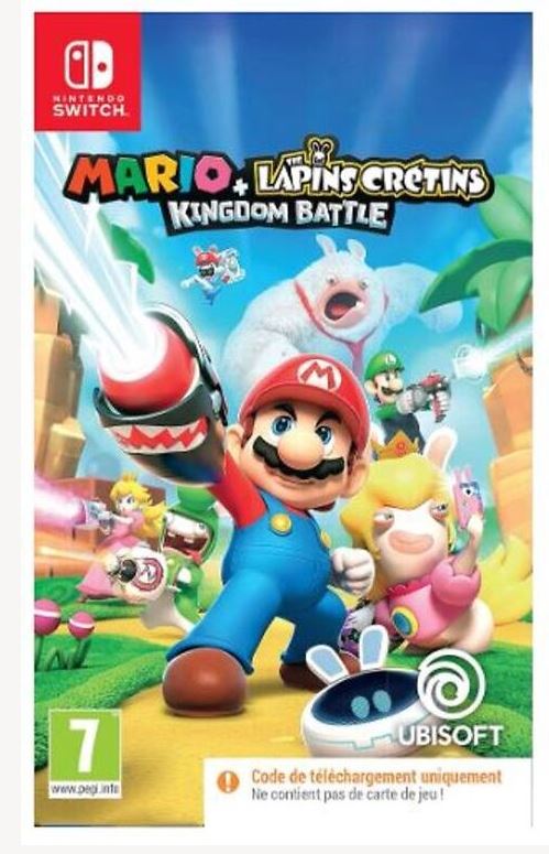 SWITCH Mario + Les Lapins Crétins Kingdom Battle