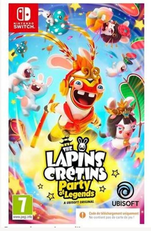 SWITCH Les Lapins CRETINS : Party of Legends