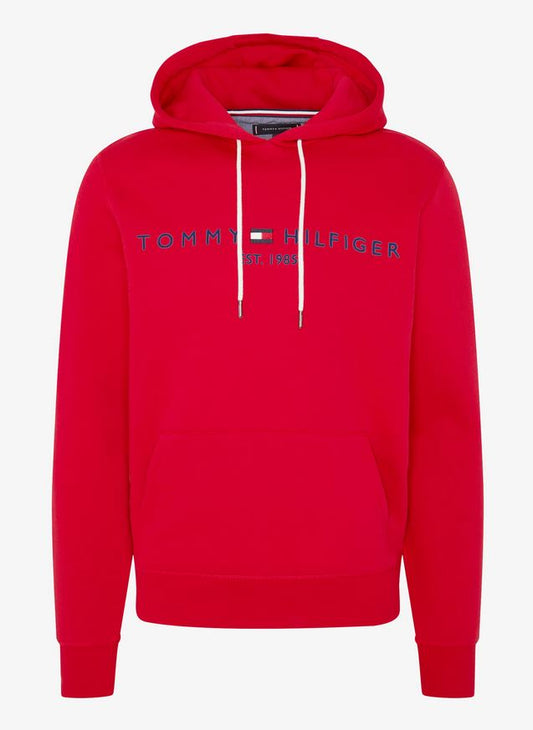 TOMMY HILFIGER SWEAT À CAPUCHE HOODY Homme Rouge,   est 1985