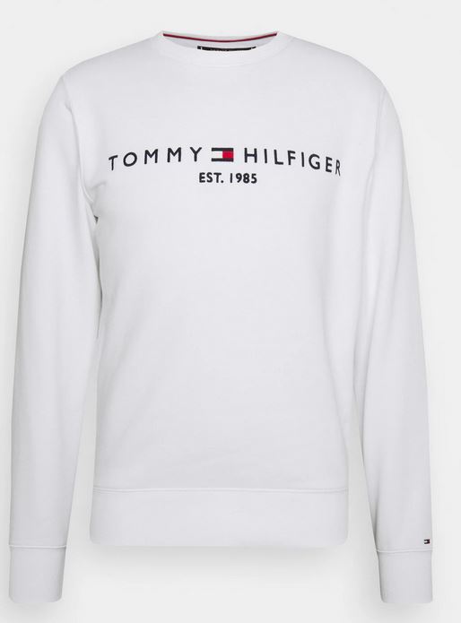 TOMMY HILFIGER SWEAT Homme Blanc 1985